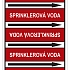 Značení potrubí, sprinklerová voda